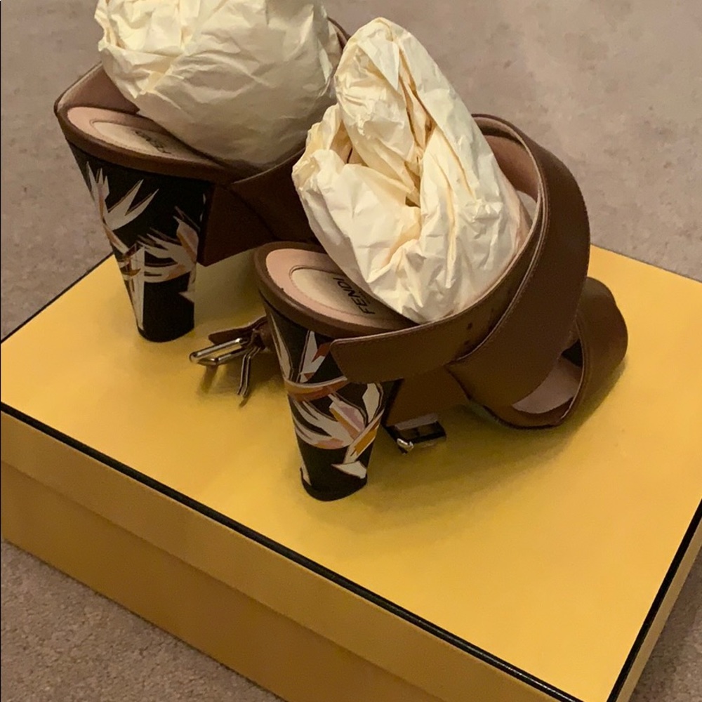 Fendi heeled sandals